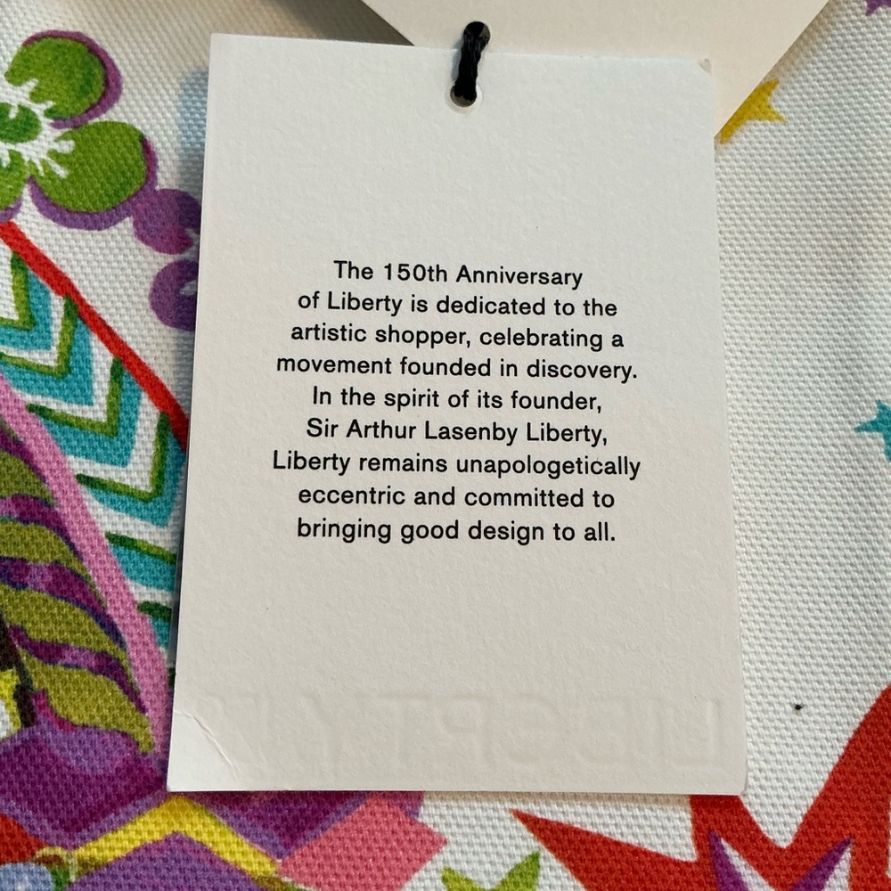 Liberty of London 150th Anniversary Tote & Puzzle - Picture 9 of 9